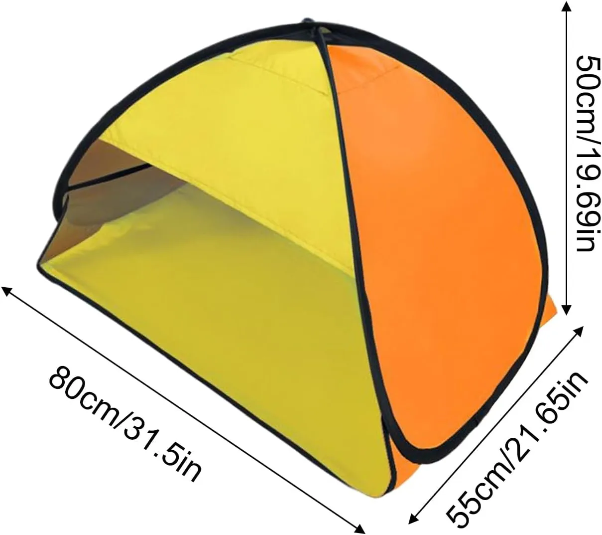 Pop Up Beach Head Tent - UV Protection Beach Shade Tent for Head,Easy Setup Automatic Sun Shelters for Outdoor Hiking Picnic Sunbathing Fishing