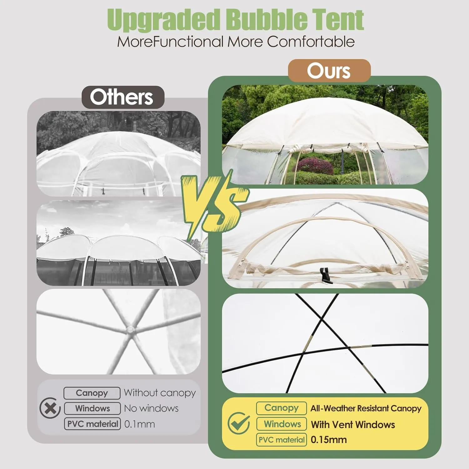 pop up Bobble Tent