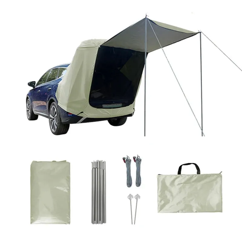 Pop-Up Car Trunk Tent with Sunshade