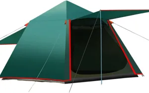Pop Up Tent Family Camping Tent 3-4 Person Portable Tent Automatic Tent Waterproof Windproof for Camping Hiking Mountaineering (Green 3)
