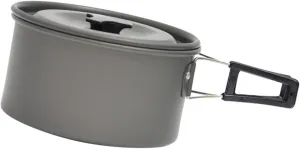 POPETPOP 1set Camping Cooking Pot Non-stick Outdoor Cookware Foldable Design for Easy Storage for Camping Backpacking Picnics and Outdoor Cooking Activities