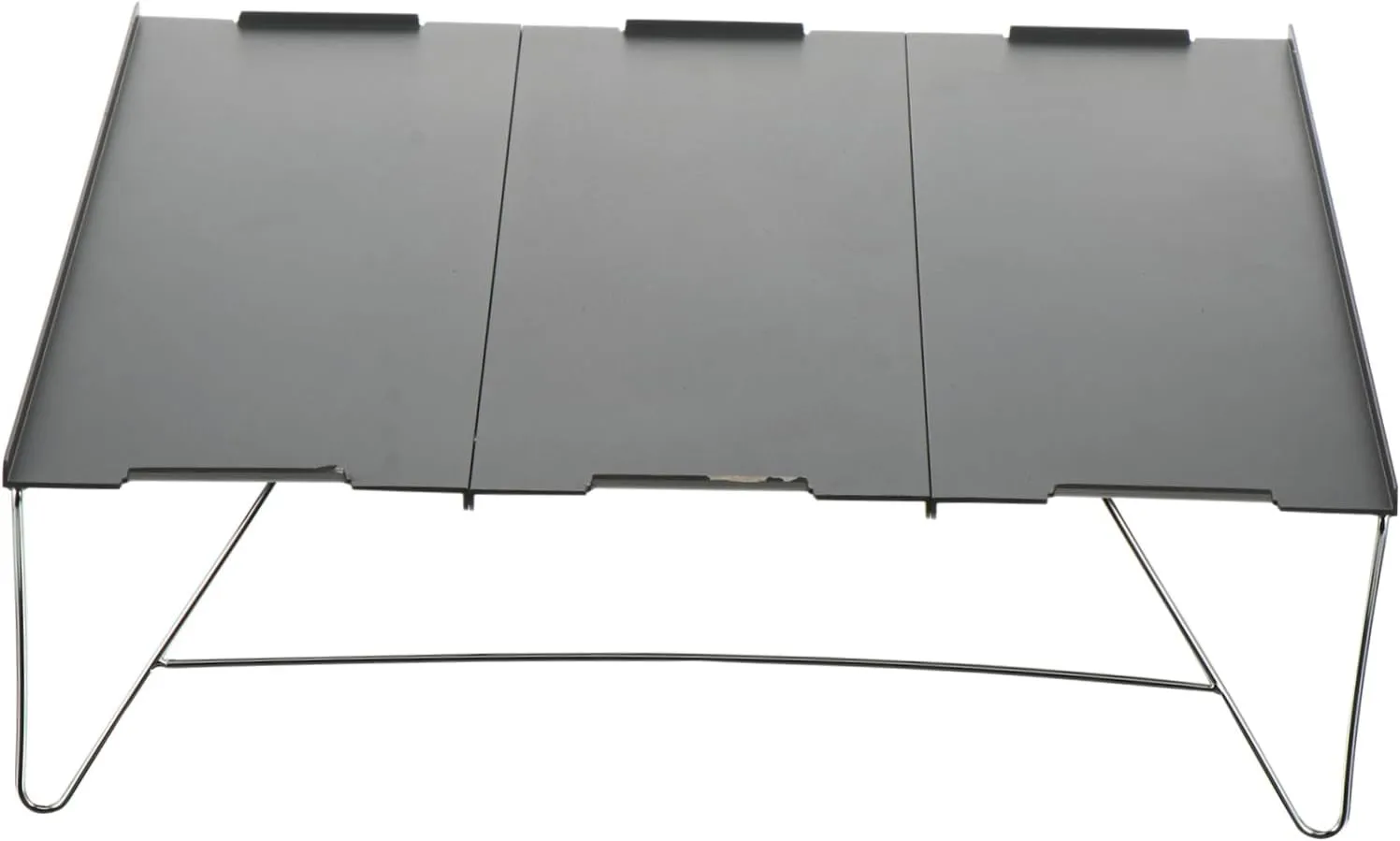 POPETPOP Portable Camping Table Aluminum Alloy Collapsible Camping Desk Outdoor Use