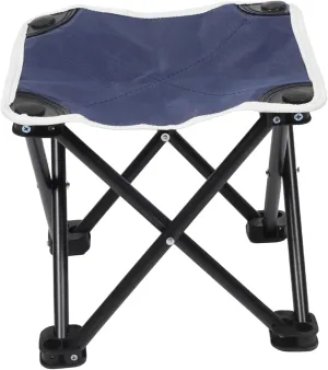 POPETPOP Portable Folding Fishing Chair Lightweight Camping Stool with Comfortable Backrest Easy to Carry and Store for Hiking Backpacking and Outdoor Adventures Durable Build