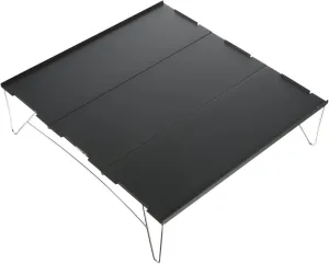 Portable Aluminum Alloy Camping Table Lightweight Folding Desk for Outdoor Activities for Picnics Beach and Hiking