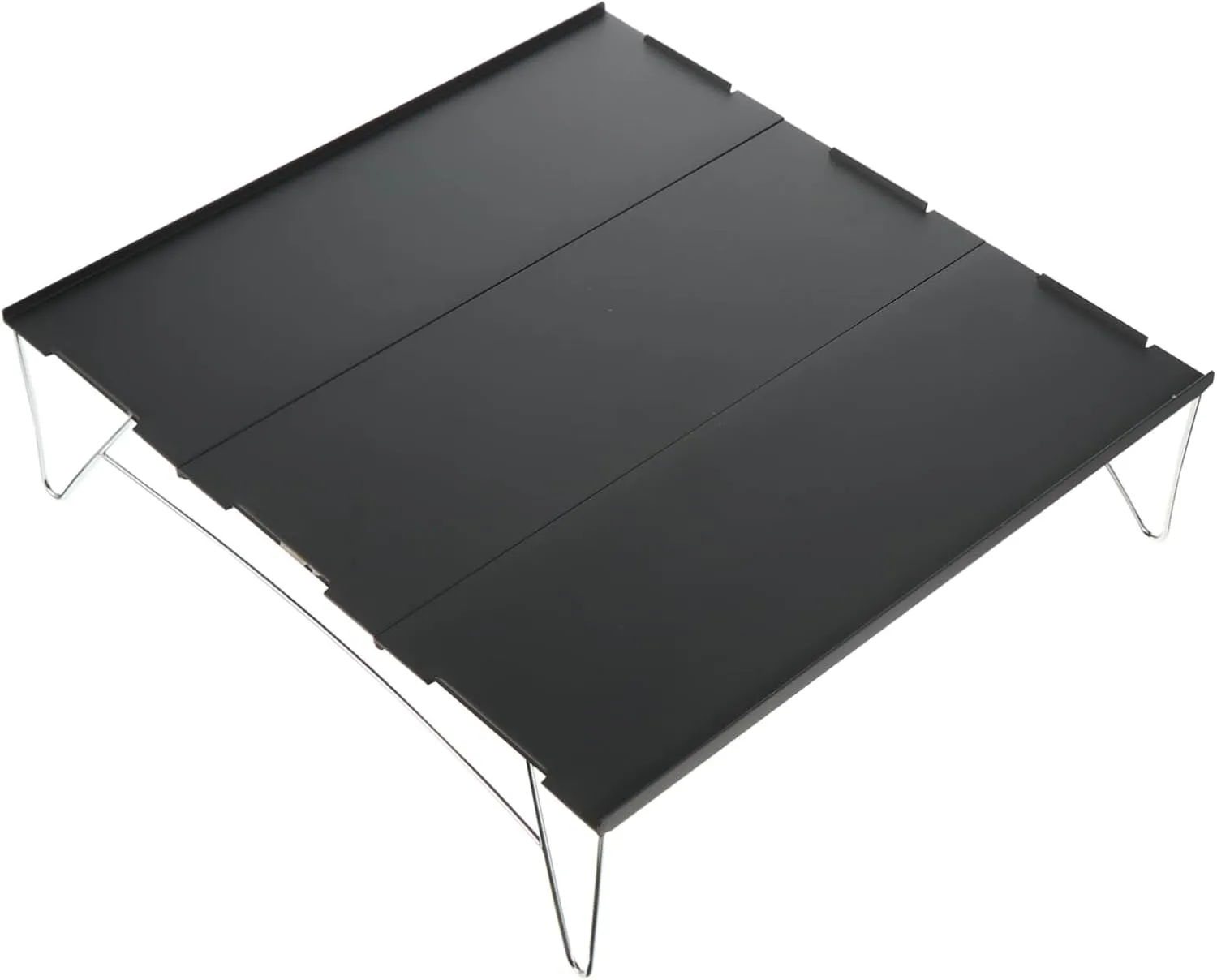 Portable Aluminum Alloy Camping Table Lightweight Folding Desk for Outdoor Activities for Picnics Beach and Hiking