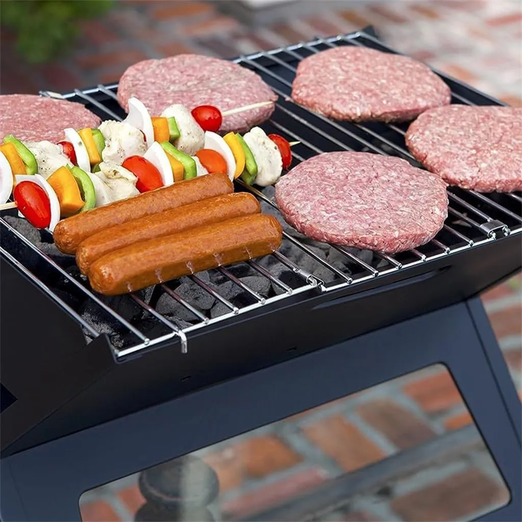 Portable Barbecue Stove X-shaped Folding Outdoor Cross-border BBQ Barbecue Rack