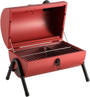 Portable BBQ Grill, Outdoor Charcoal Grill for 3-5 People - Smokeless, Suitable for Camping, Picnic, Patio Parties, and Outdoor Cooking(Green)