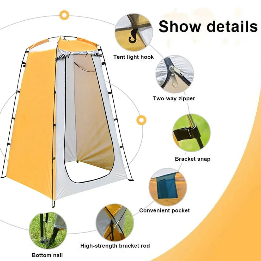 Portable Camping Shower & Changing Tent – Mobile Privacy Tent for Bathing, Toilet, and Fishing