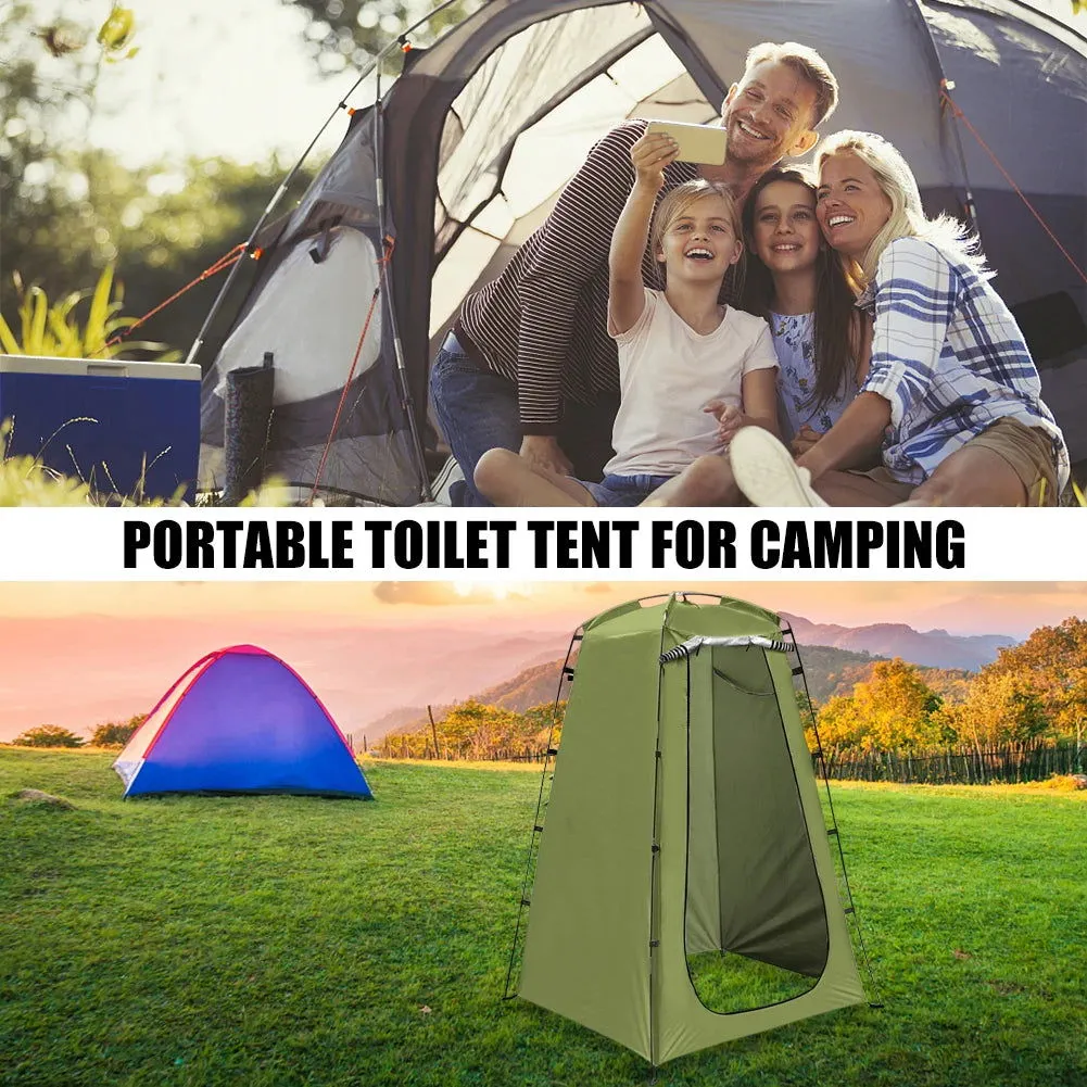 Portable Camping Shower & Changing Tent – Mobile Privacy Tent for Bathing, Toilet, and Fishing