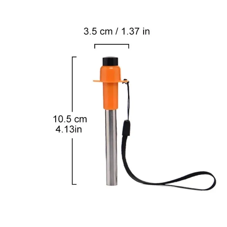 Portable Camping Stove Pulse Ignition Device - Stainless Steel Gas Burner Lighter
