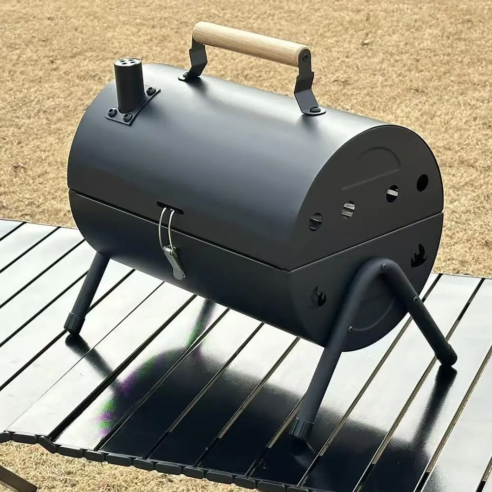 Portable Charcoal Grill for Memorable Outdoor Cookouts, Easy Assembly & Innovative Design, Camping and Backyard BBQs