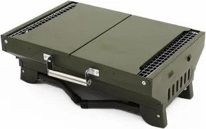 Portable Charcoal Grill Outdoor BBQ Grills Cooking, Stainless Steel Folding Camping Grill, for Campfire, Picnic, Hiking Grill Tool