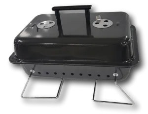 Portable Charcoal Grill with Lid Folding Tabletop BBQ Grill Barbecue