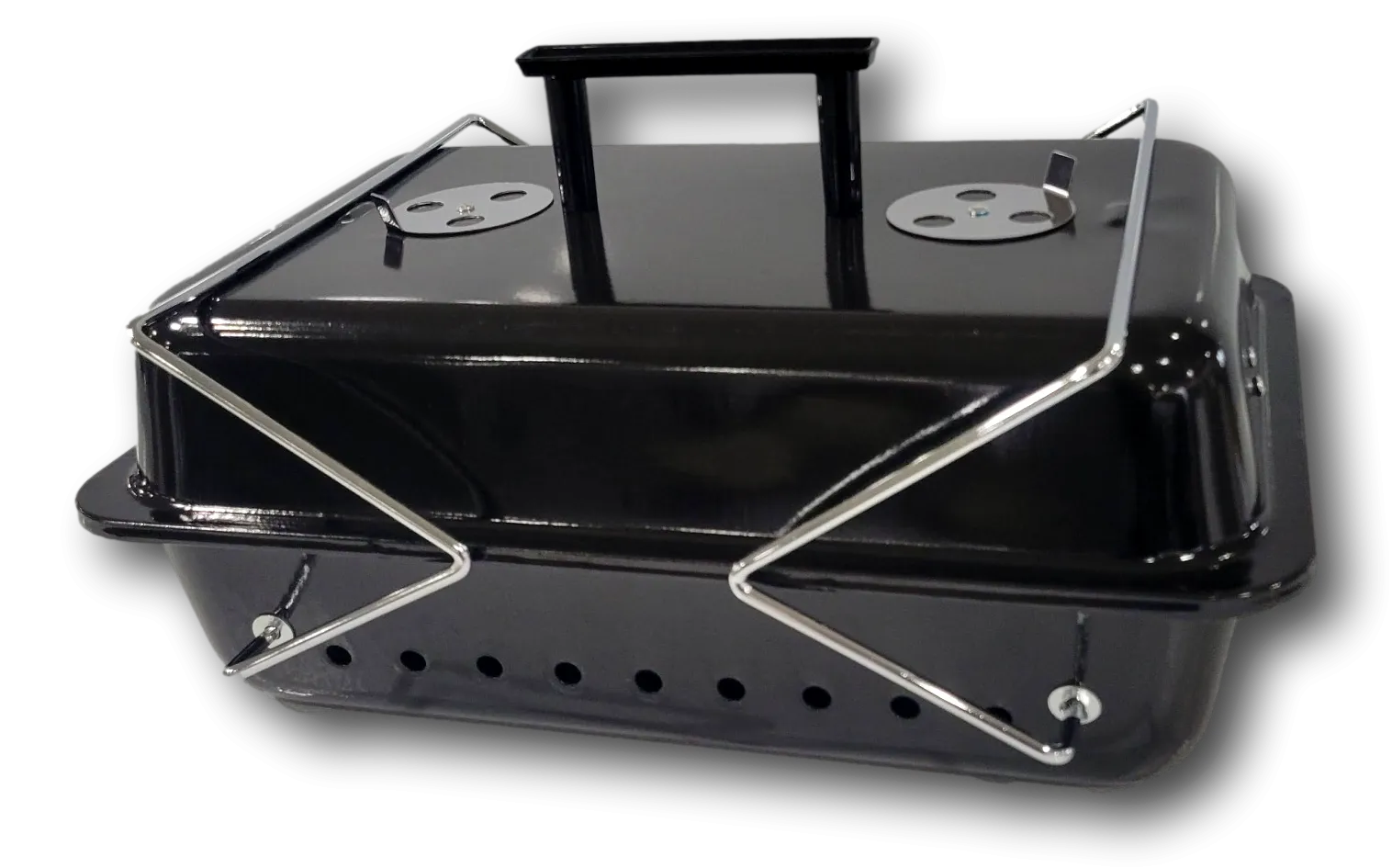 Portable Charcoal Grill with Lid Folding Tabletop BBQ Grill Barbecue