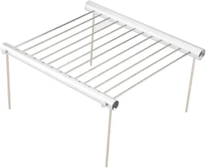 Portable Compact Camping Grill Stainless Steel Folding BBQ Tube for Outdoor Backpackers