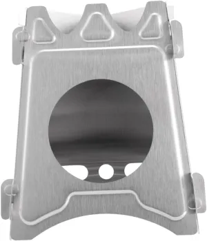Portable Folding Stove Stainless Steel BBQ Grill for Camping Mini Outdoor Cookware Camper Stove
