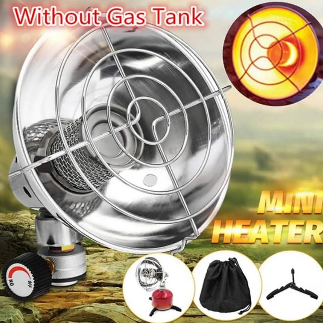 Portable Gas Heater,Outdoor Camping Tent Heater Warmer with Stand, Propane Heating Stove with Storage Bag