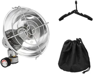 Portable Gas Heater,Outdoor Camping Tent Heater Warmer with Stand, Propane Heating Stove with Storage Bag