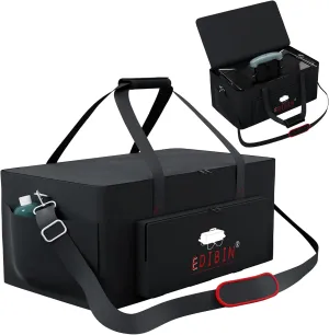 Portable Grill Carry Bag Fit for Weber 1141001 Go Anywhere Gas Grill, Compatible with Weber 121020 Go-Anywhere Charcoal Griddle,Heavy Duty 600D Waterproof Go anywhere gas grill Carry Bag