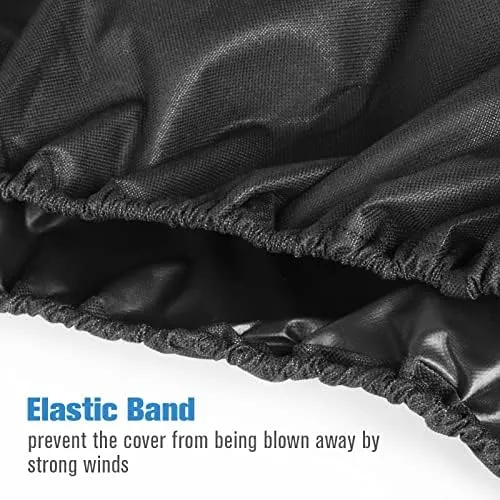 Portable Grill Cover,Fit for Cuisinart CGG-608,Waterproof Small Table Top BBQ Grill Cover,Heavy Duty 600D Outdoor Tabletop Grill Cover