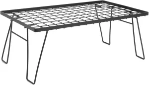 Portable Mini Folding BBQ Table - Outdoor Barbecue Grill Draining Rack and Accessories, Collapsible Desk for Camping