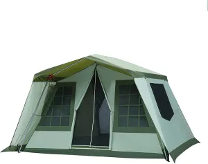 Portable Outdoor Campitent, 5-8 Person Large Tent, Waterproof, Double Layer, Big Tent for Outdoor, Camping, Picnic, Family, Friends Gathering
