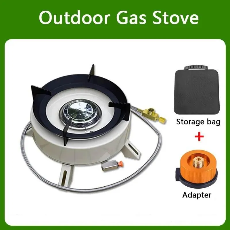 Portable Outdoor Stove - Round Heat Cooker for Camping