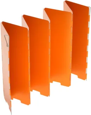 Portable Outdoor Windscreen for Camping Stove Picnic Hiking Folding Grill Windscreen Shield