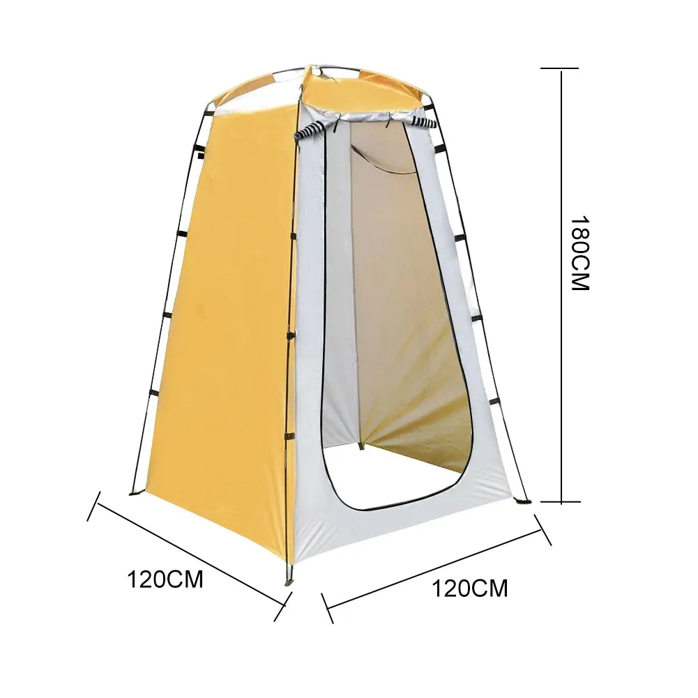 Portable Privacy Shower Tent - Waterproof Changing Room Shelter for Camping, Hiking, Beach, and Outdoor Activities