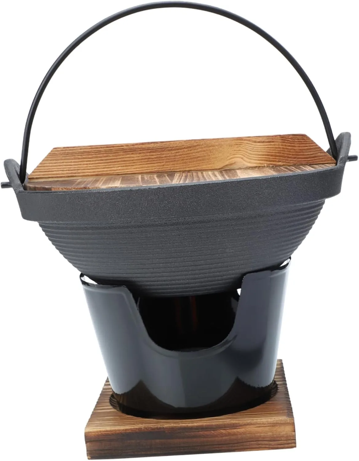 Practical Cast for Japanese Hot Pot No Harmful Substances Electric Stove Compatible for Outdo