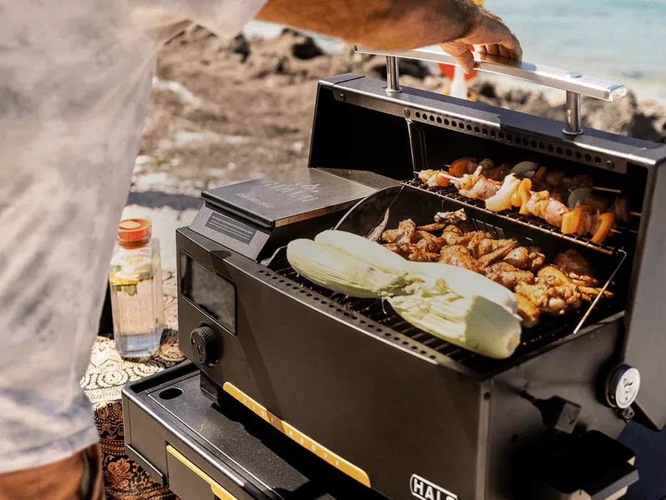 Prime300 Ergonomic Halo Comprehensive assistance Pellet Countertop Grill