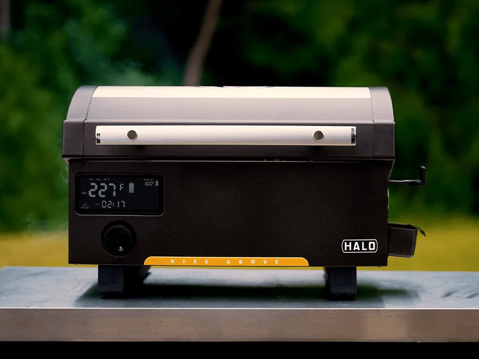 Prime300 Ergonomic Halo Comprehensive assistance Pellet Countertop Grill