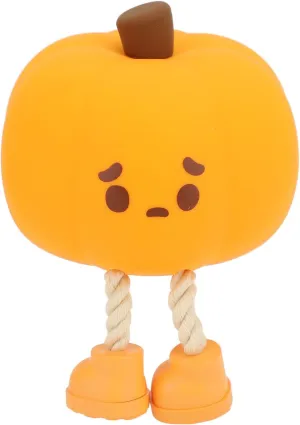 Pumpkin Tap Light, Soft Silicone Nightlight, Dimmable Glowing Lamp for Stress Relief, Cute Decorative Bedside Lamp, with 30 Minute Timer, Suitable for Bedroom, Office, Car