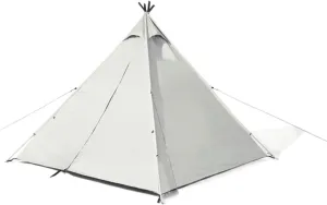 Pyramid Shape Tent 3 Person with Mesh Door Easy Set Up Waterproof UV40 Instant Tent for Hiking Outdoor Tents for Camping ()