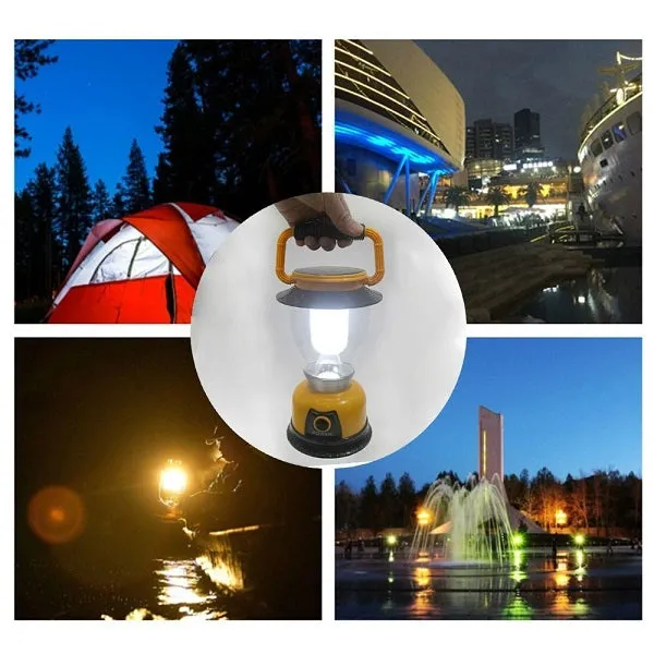 Rechargeable Solar Powered /Battery Operated Camping LED Light