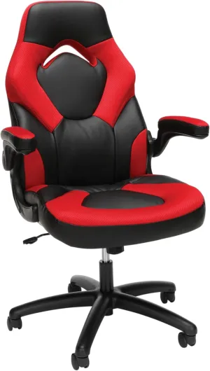 RESPAWN 3085 Gaming Chair - Gamer & Office Chair with Integrated Headrest, Adjustable Tilt & Tilt Lock - Red
