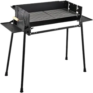 RUVOO BBQ Grill Portable Charcoal Grills BBQ Grill Cooking Barbecue Grill for Backyard Party Picnic Travel