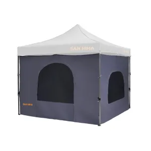 San Hima Portable Gazebo Inner Tent Waterproof 3m x 3m Zippered Outdoor Camping