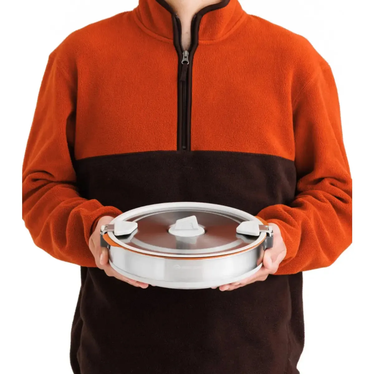 Sea To Summit Detour Essentials Camp Kitchen 4 Piece Kit  (5L Pot Set with Colander and Cutting Boards)