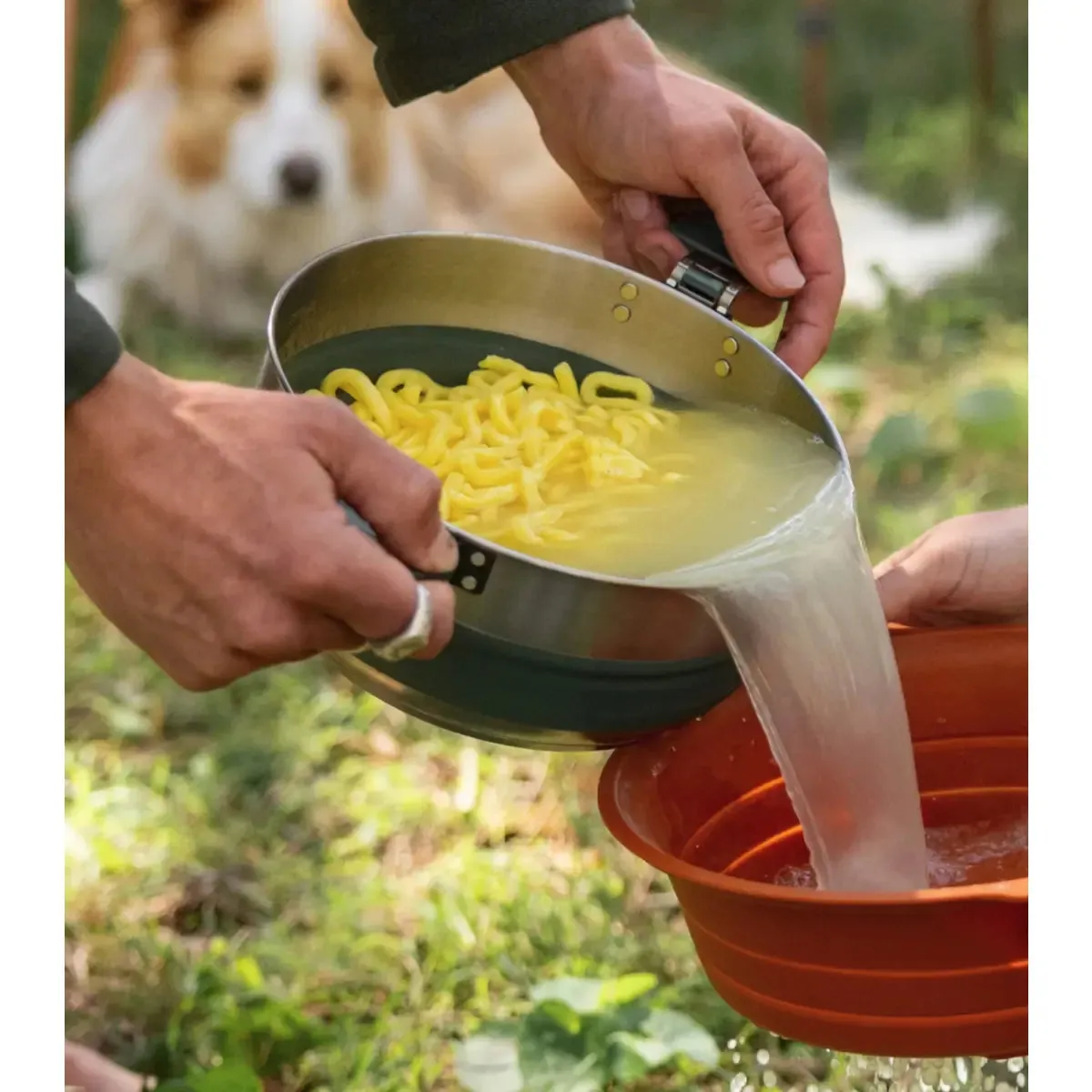 Sea To Summit Detour Stainless Steel Collapsible 3L Pot - Green