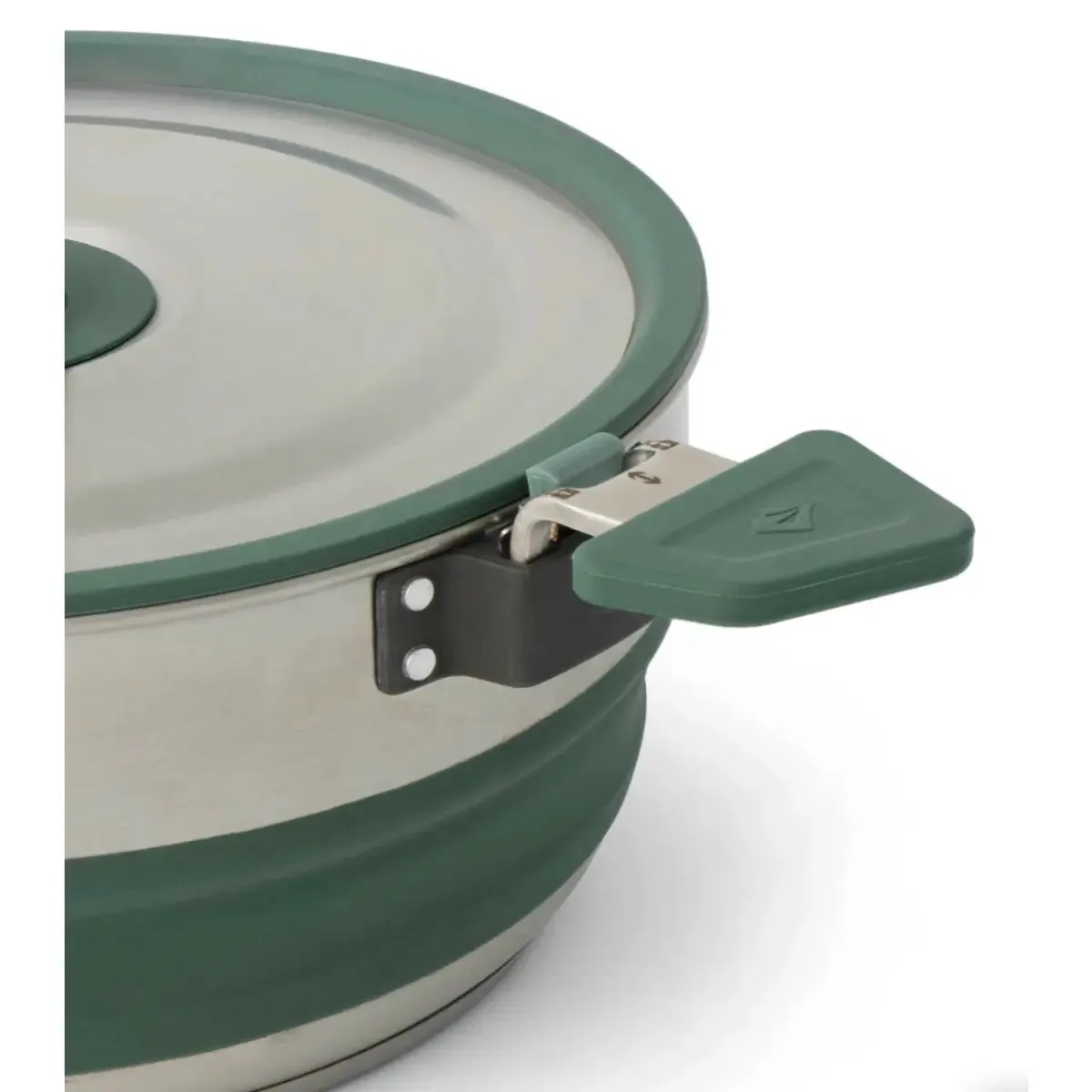 Sea To Summit Detour Stainless Steel Collapsible 3L Pot - Green