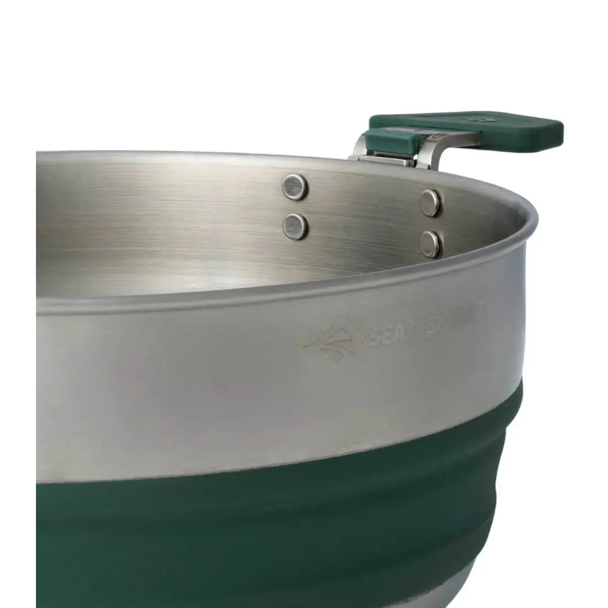 Sea To Summit Detour Stainless Steel Collapsible 3L Pot - Green