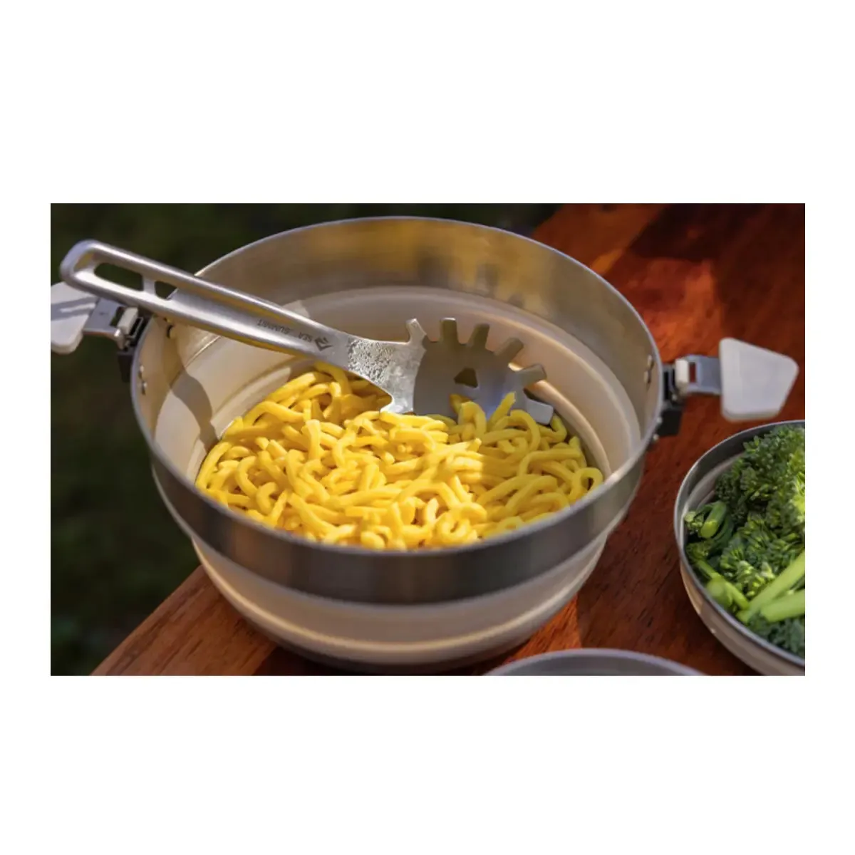 Sea To Summit Detour Stainless Steel Collapsible 5L Pot - Grey (Moonstruck)