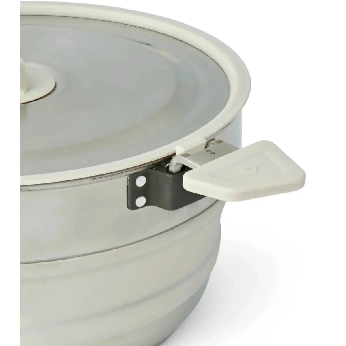 Sea To Summit Detour Stainless Steel Collapsible 5L Pot - Grey (Moonstruck)