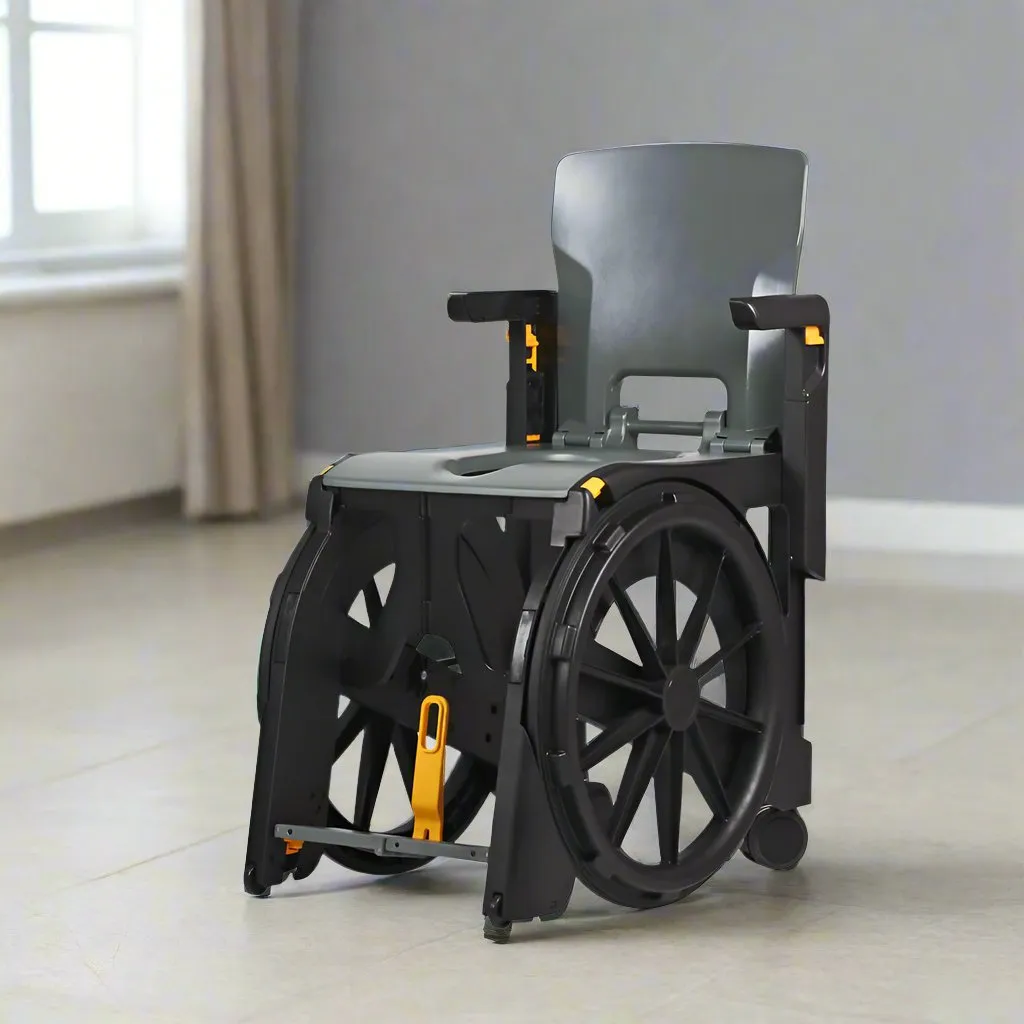 Seatara WheelAble Travel Commode