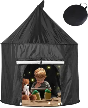 Sensory Tent for Autistic Children, Pop-up Blackout Calming Play Tent，Sensory Tent for Children with Autism and Anxiety to Provide Security, with Breathable Mesh Windows