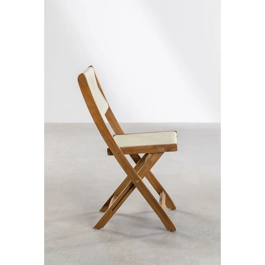 Set of 2 Folding Garden Chairs