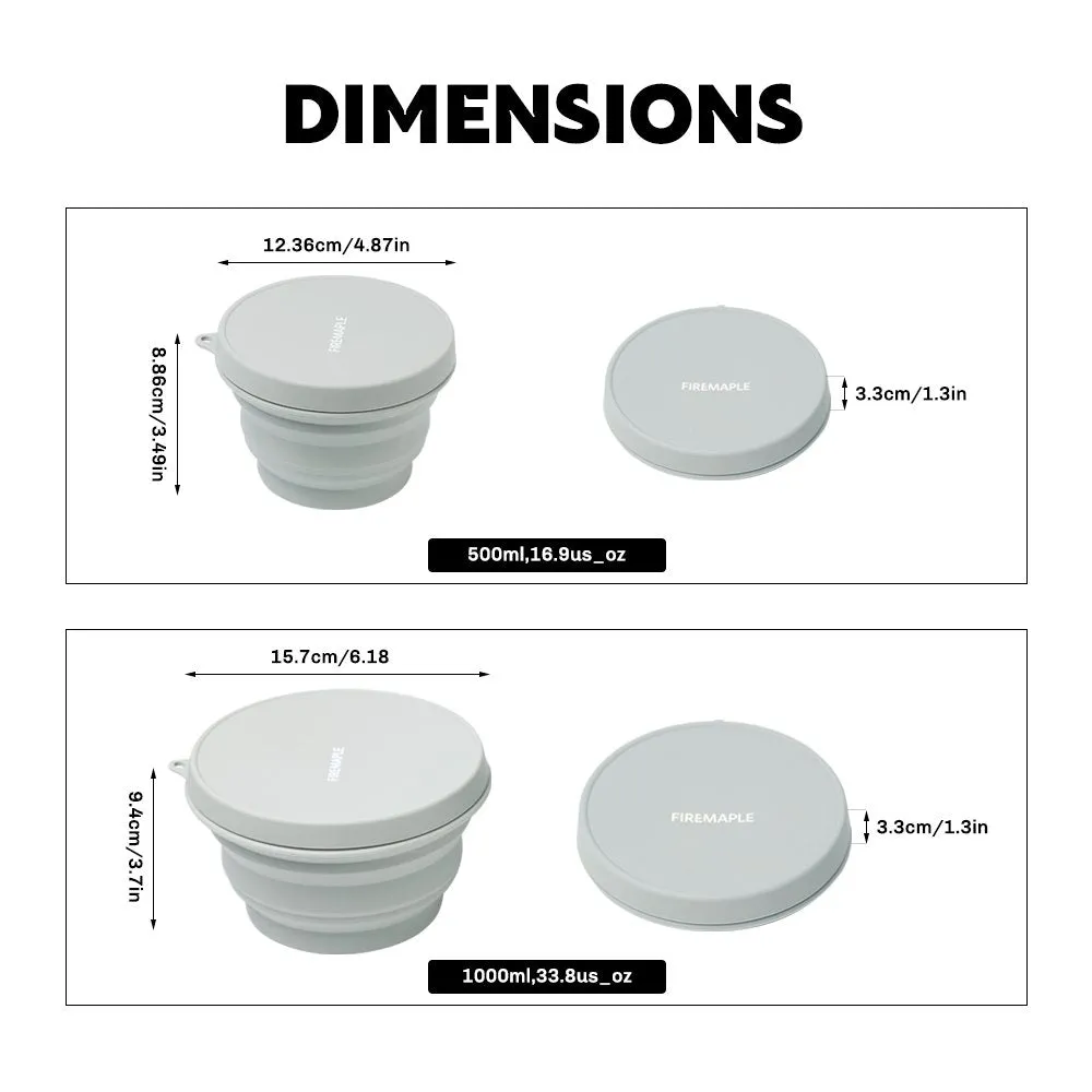 Silicone Collapsible Bowl
