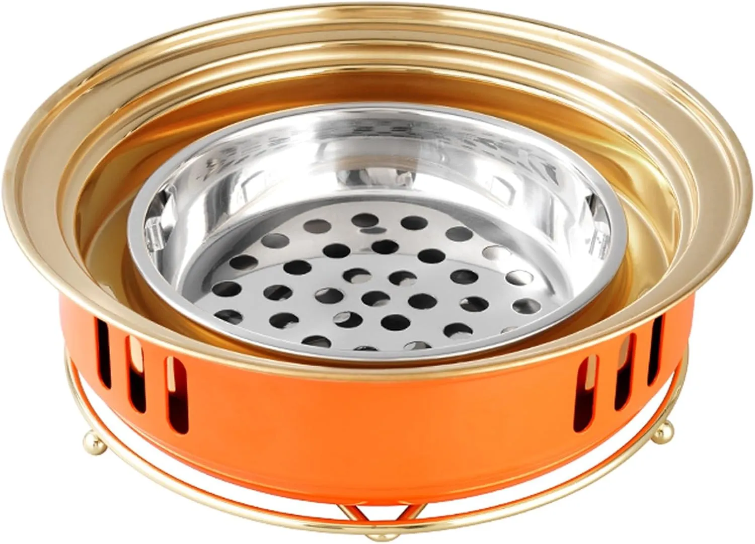 Small BBQ Grill, Portable Grill for Outdoor Cooking Backyard Camping Picnic, Multifunctional BBQ Grill Easy to Use and Clean