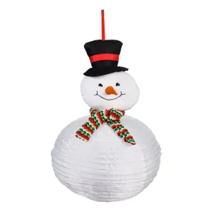 Snowman Beaming Buddies Lantern